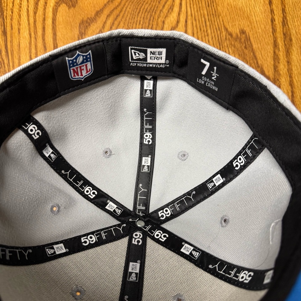 Detroit Lions New Era - 7 1/2 Low Crown
 59FIFTY - Picture 4 of 4